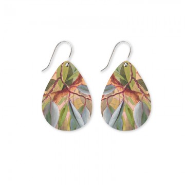Earrings | Iconic Tear Drop Earring | Ellis Rowan | Eucalyptus